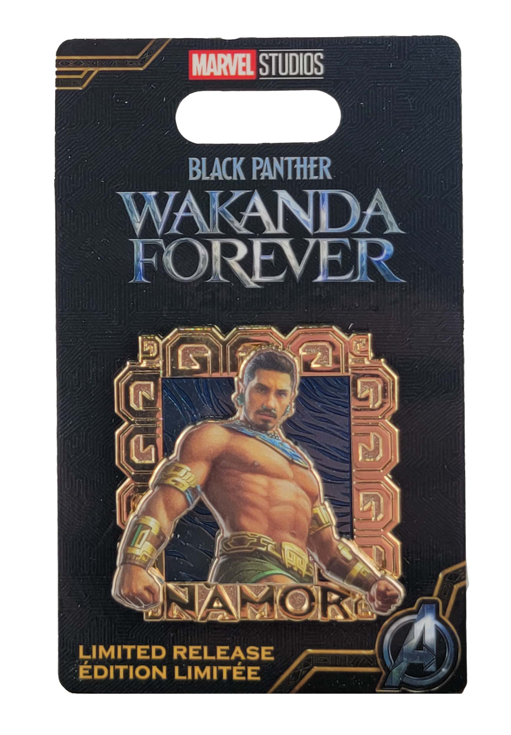 Disney Pin - Black Panther - Wakanda Forever - Namor