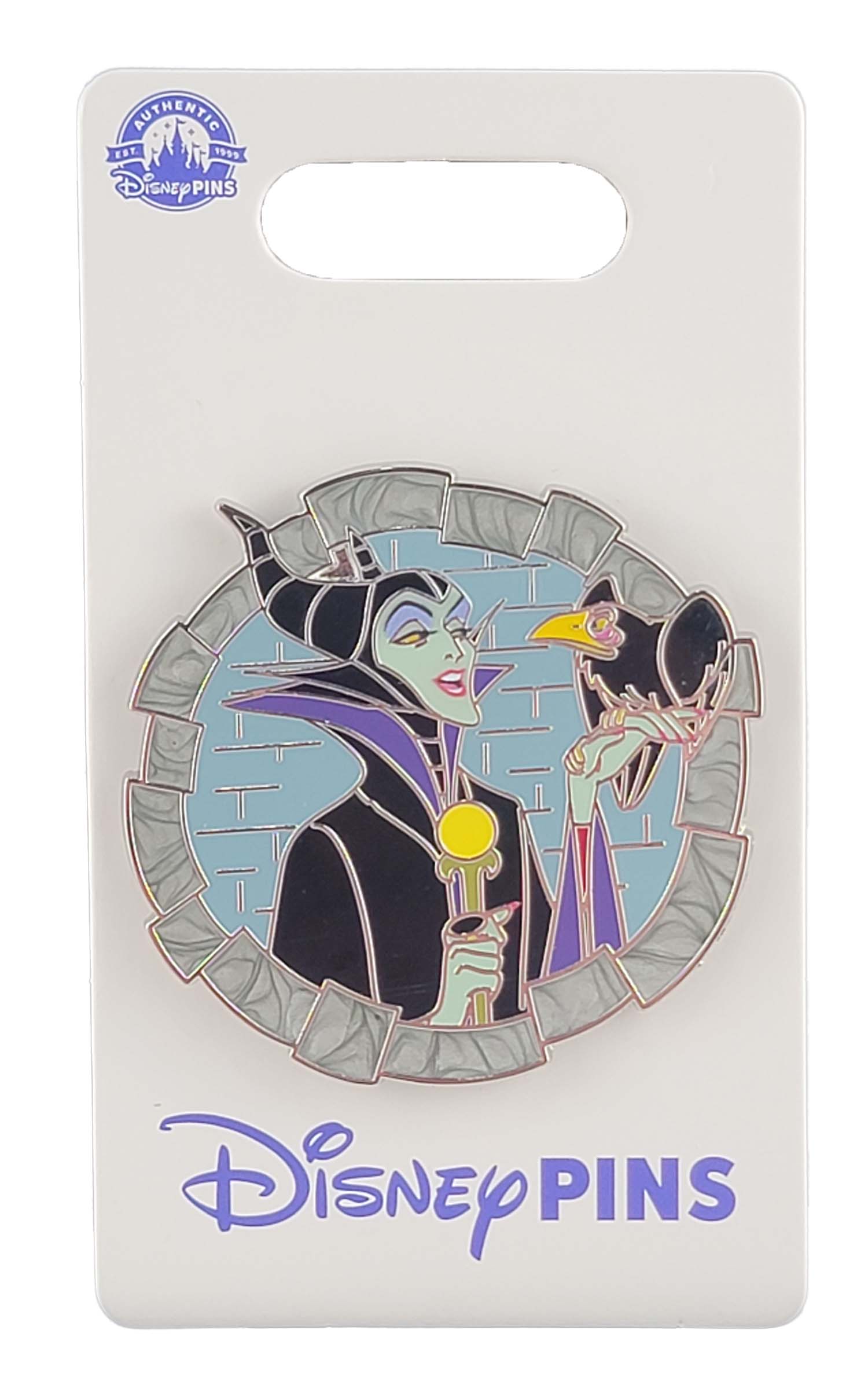 Disney Pin - Villains and Sidekicks Series - Sleeping Beauty - Maleficent and Diablo