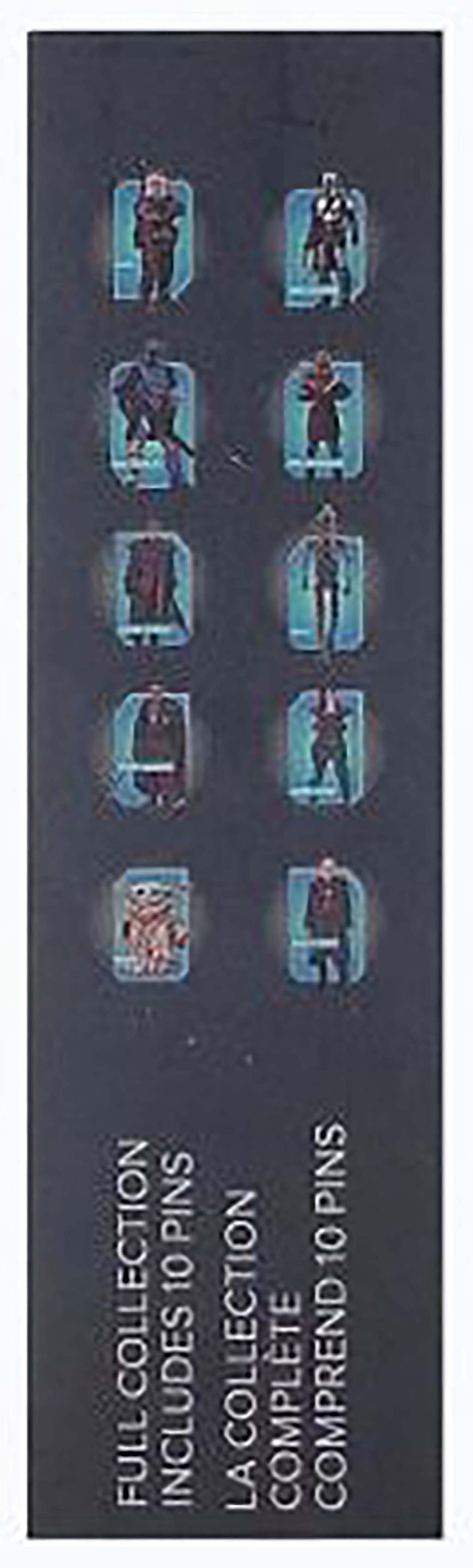 Disney Pin - Star Wars Mandalorian Nevarro Mystery Box - 2 Pins - Sealed - package and series details