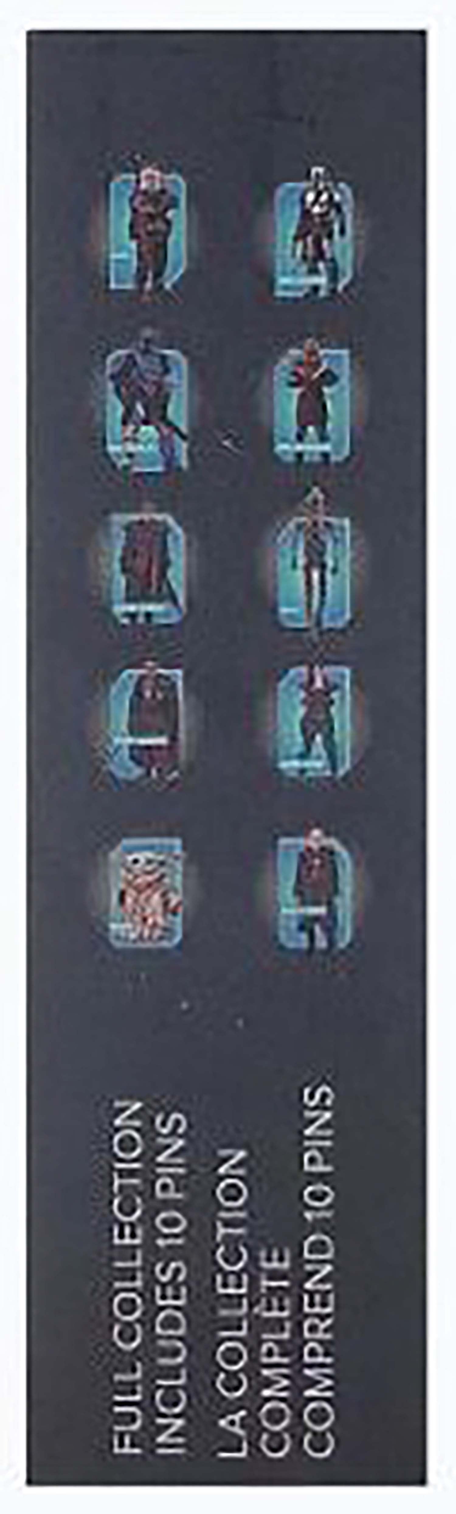 Disney Pin - Star Wars Mandalorian Nevarro Mystery Box - 2 Pins - Sealed - package and series details