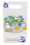 Disney Pin - 25 Years of Pin Trading - Mickey and Friends - Donald and Daisy