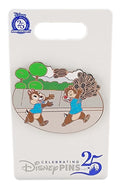 Disney Pin - 25 Years of Pin Trading - Mickey and Friends - Chip and Dale