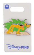 Disney Pin - Pluto - Walking with Bluebirds on His Back