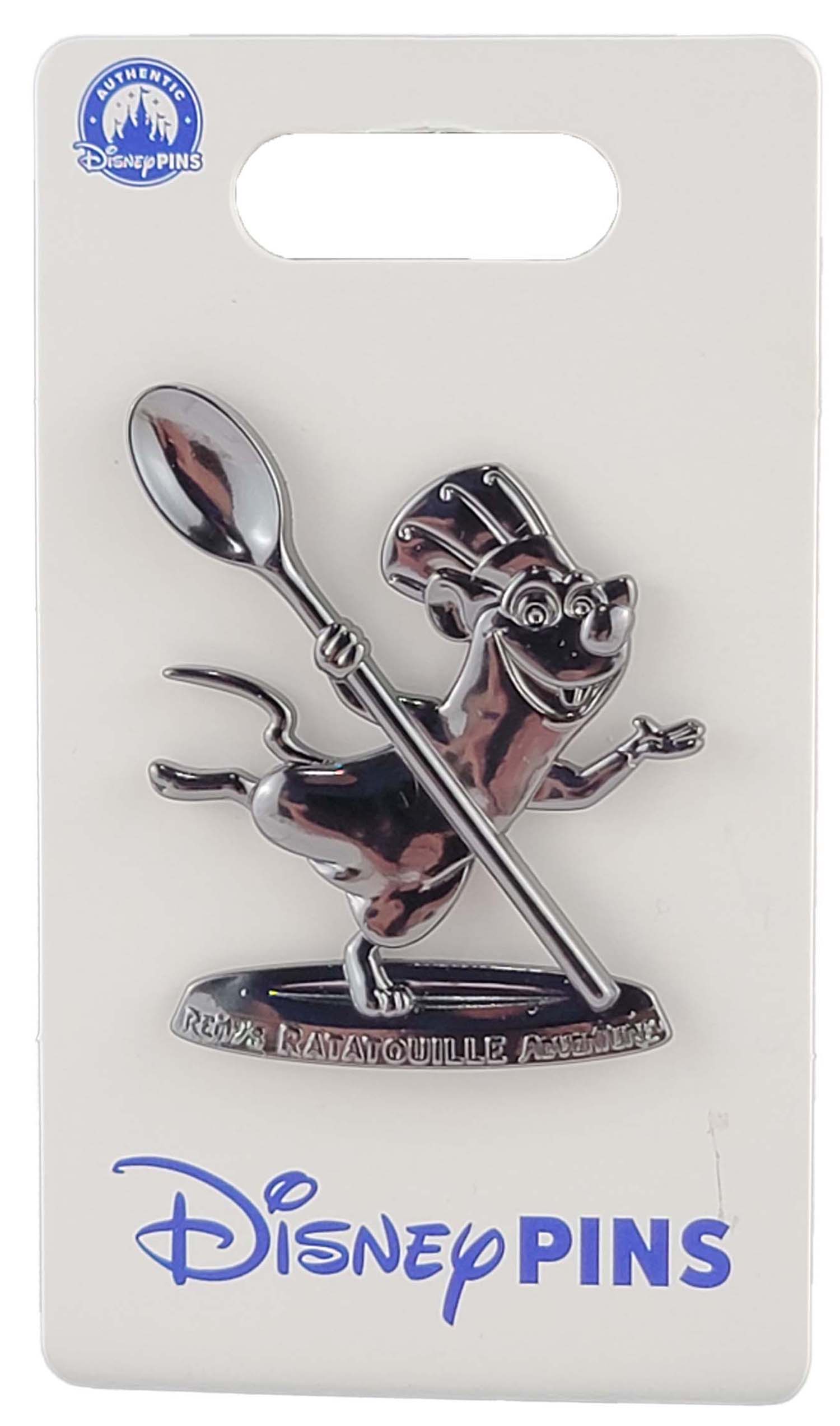 Disney Pin - Remy's Ratatouille Adventure - Chef Remy Statue - 3D Sculpted