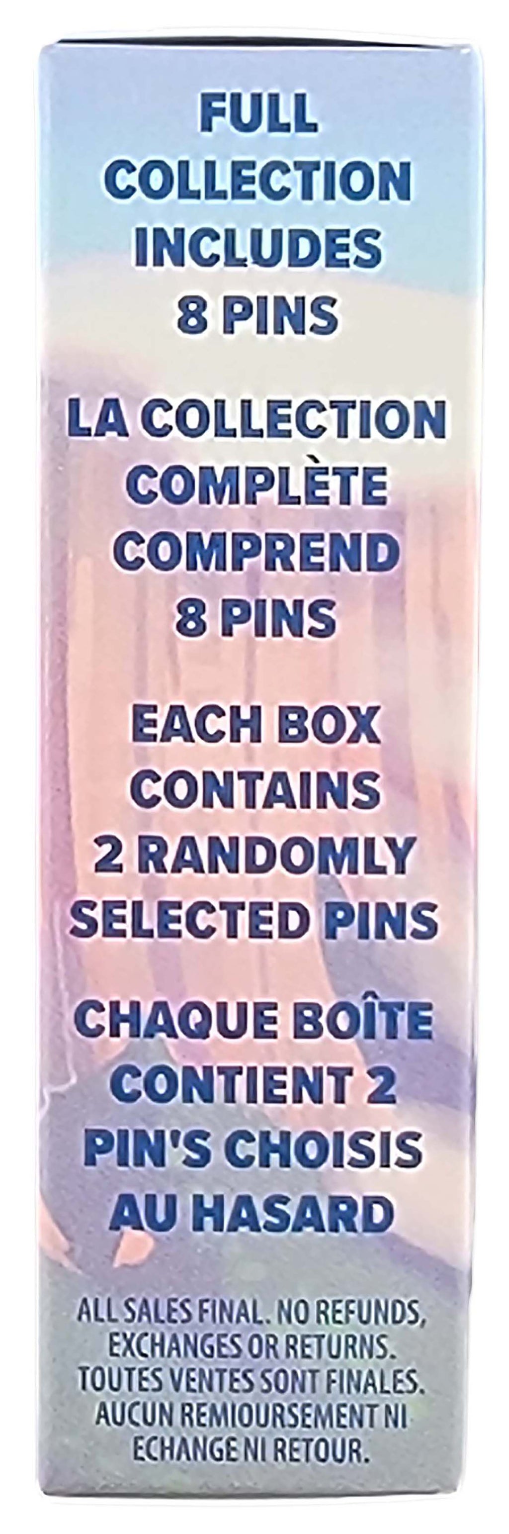 Disney Pin - Up Balloon Characters Mystery Box - 2 Random Pins - Sealed - package and series details