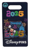 Disney Pin - Disneyland Dated 2025 - DLR - Mickey - Sleeping Beauty Castle Fireworks