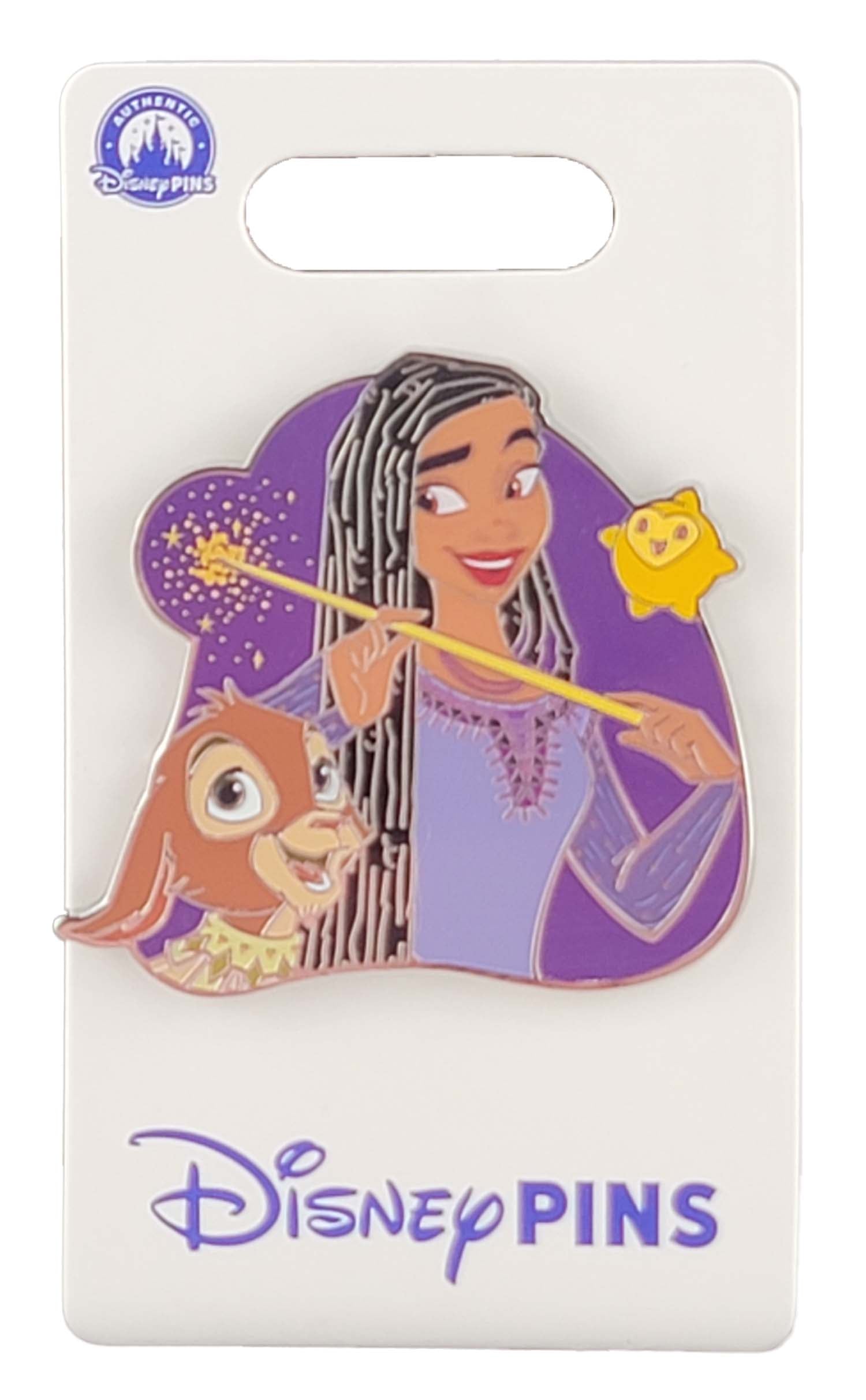 Disney Pin - Wish - Asha, Valentino, Star