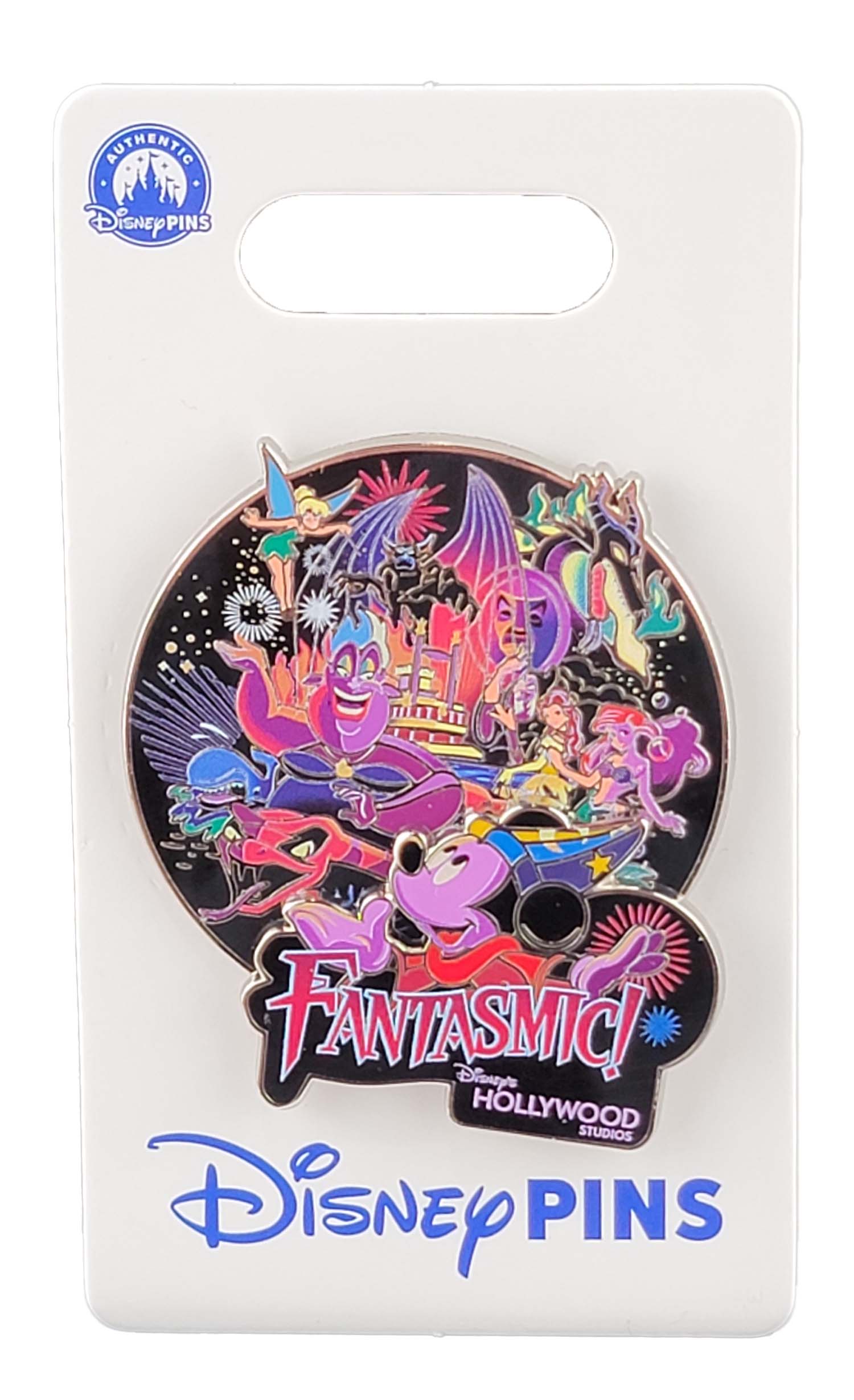 Disney Pin - Hollywood Studios - Fantasmic - Sorcerer Mickey - Characters and Fireworks