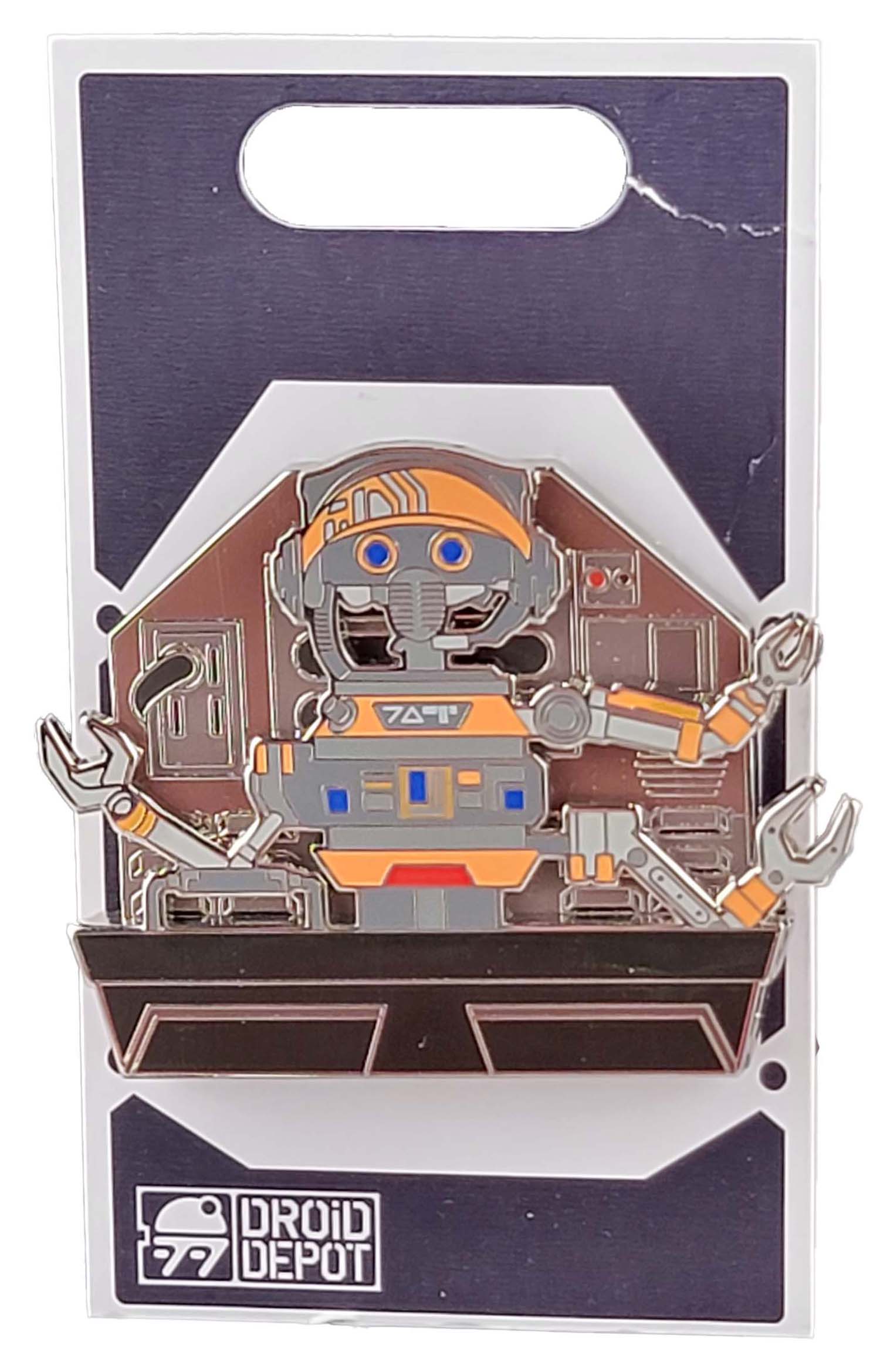 Disney Pin - Star Wars Galaxy's Edge - Droid Depot - DJ Rex