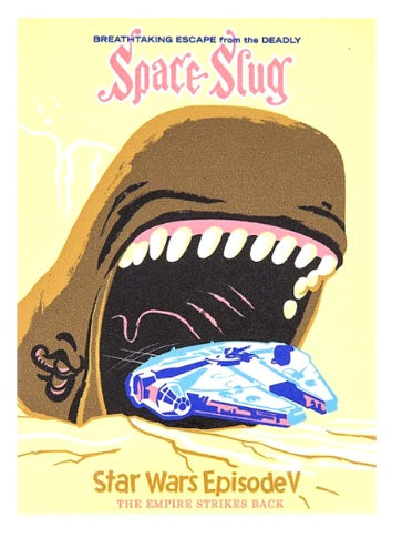 Disney Parks Magnet - Star Wars Space Slug - Storybook Land Canal Boats - front view