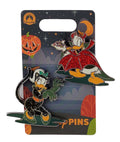 Disney Pin - Happy Halloween 2025 - Donald and Daisy Duck - 2-Pin Set - front view