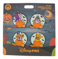Disney Pin - Happy Halloween 2025 - Winnie the Pooh and Friends Booster Set - front view