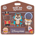 Disney Pin - Park Pal Outfits Chip Magnetic Set - front view