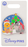 Disney Pin - Merry Christmas Holiday 2025 - Winnie the Pooh and Pals - Piglet and Eeyore