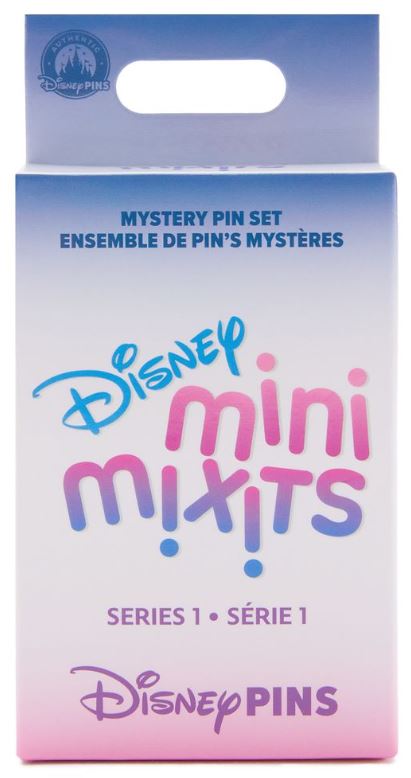 Disney Pin - Mini Mix-Its Series 1 Mystery Box - 2 Pins - Sealed