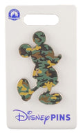 Disney Pin - Mickey Mouse Silhouette - Camouflage