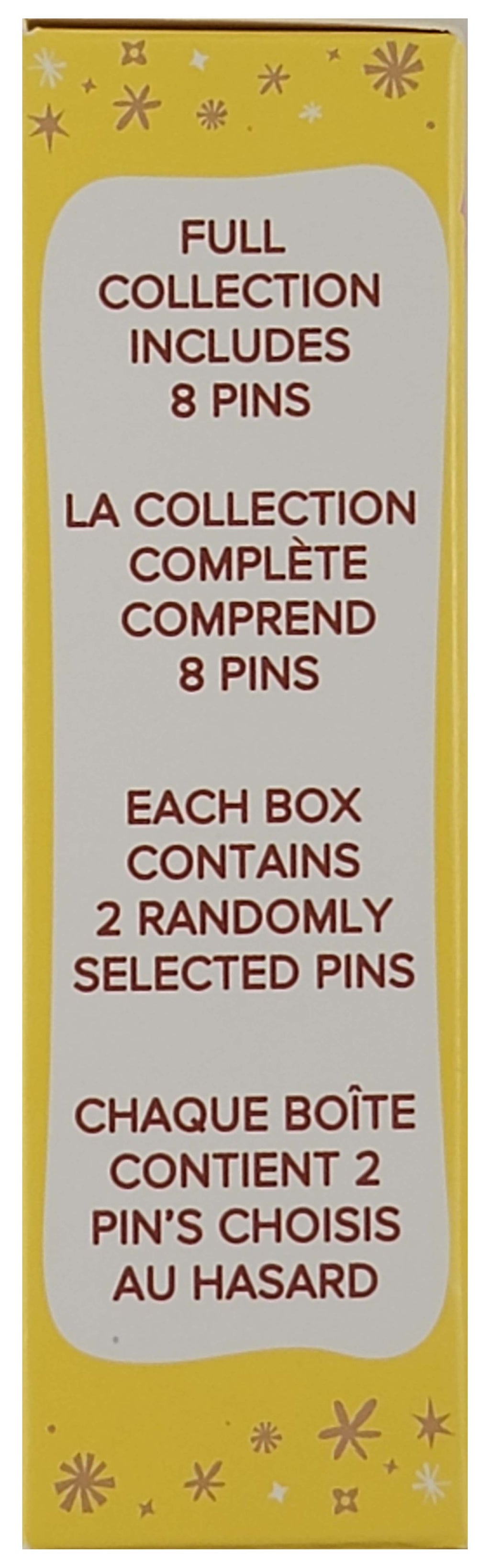 Disney Pin - It's a Small World Hello Mystery Box - 2 Random Pins - Sealed - package and series details
