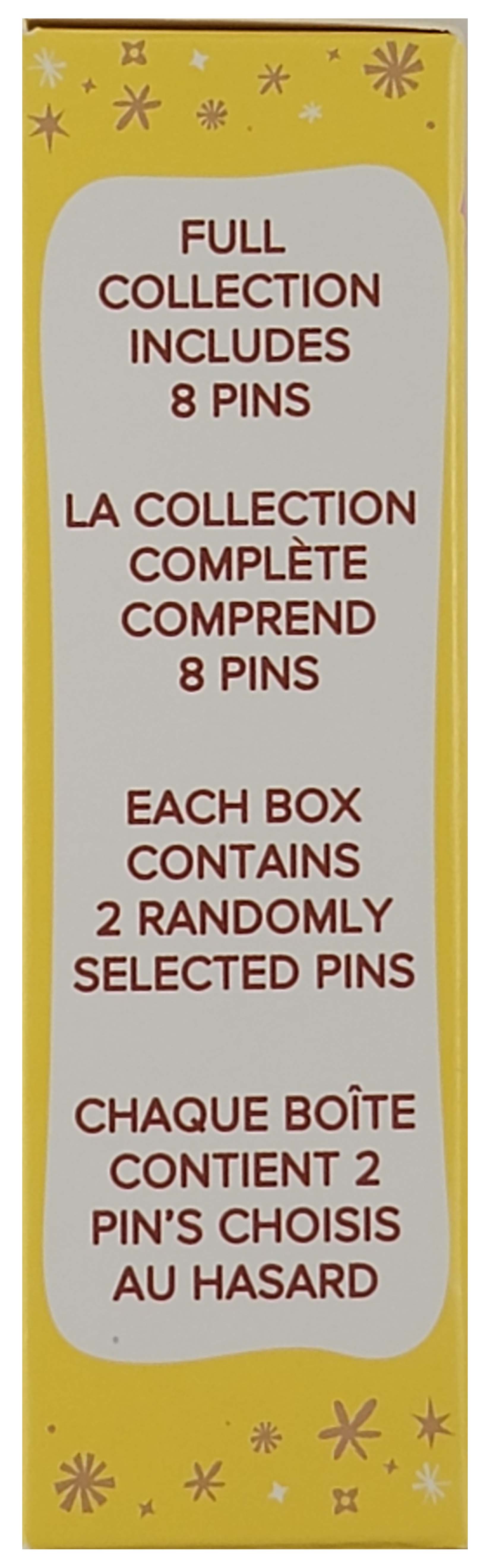 Disney Pin - It's a Small World Hello Mystery Box - 2 Random Pins - Sealed - package and series details