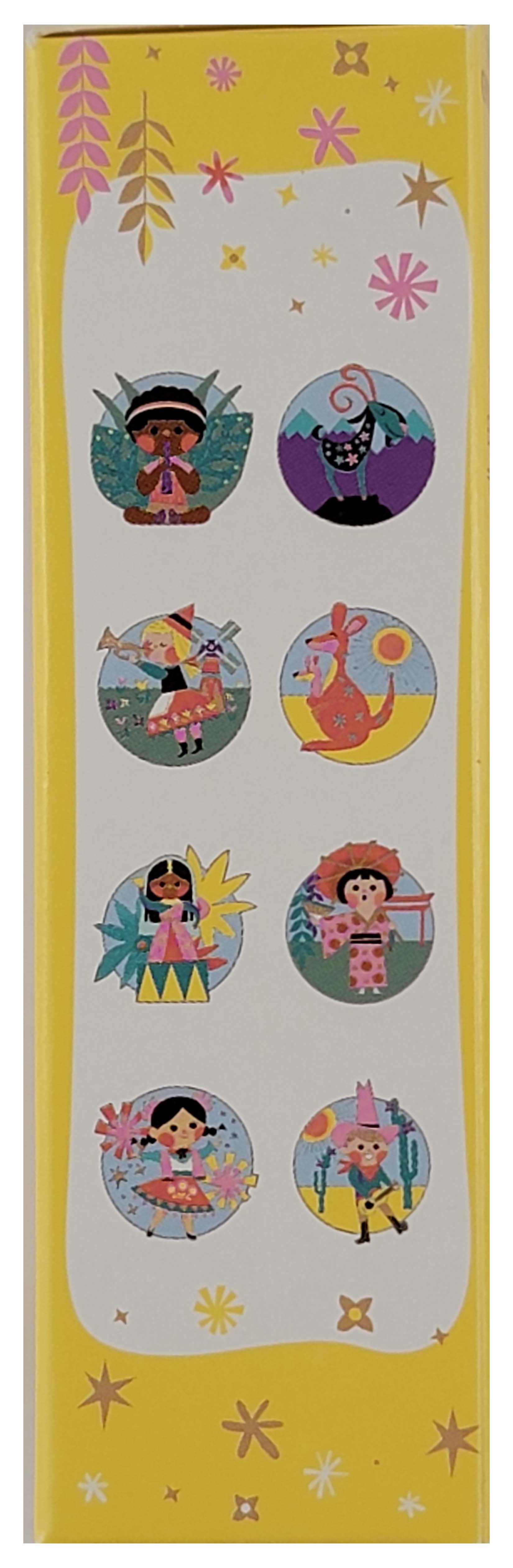Disney Pin - It's a Small World Hello Mystery Box - 2 Random Pins - Sealed - package and series details