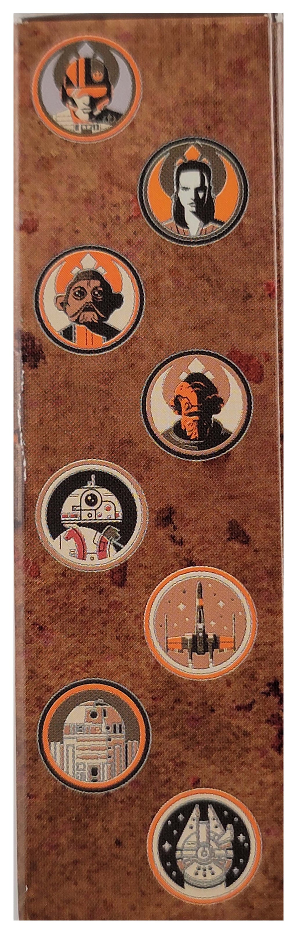 Disney Pin - Star Wars Join the Resistance Mystery Box - 2 Pins - Sealed - package and series details
