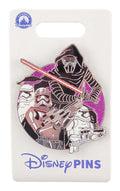 Disney Pin - Character Cluster - Star Wars - First Order Cast - Kylo Ren, Captain Phasma and Stormtroopers