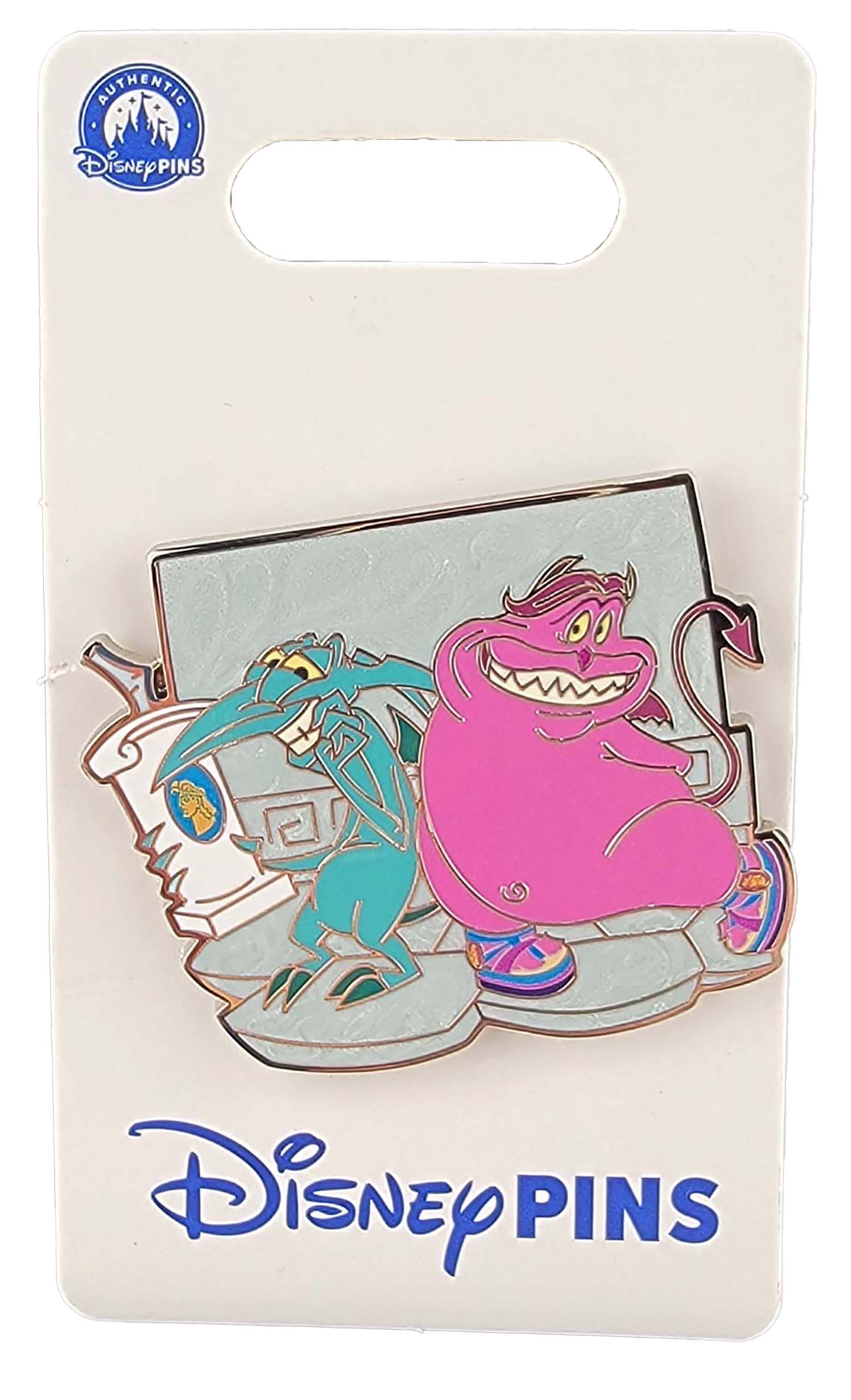 Disney Pin - Hercules - Pain and Panic Sitting on a Bench