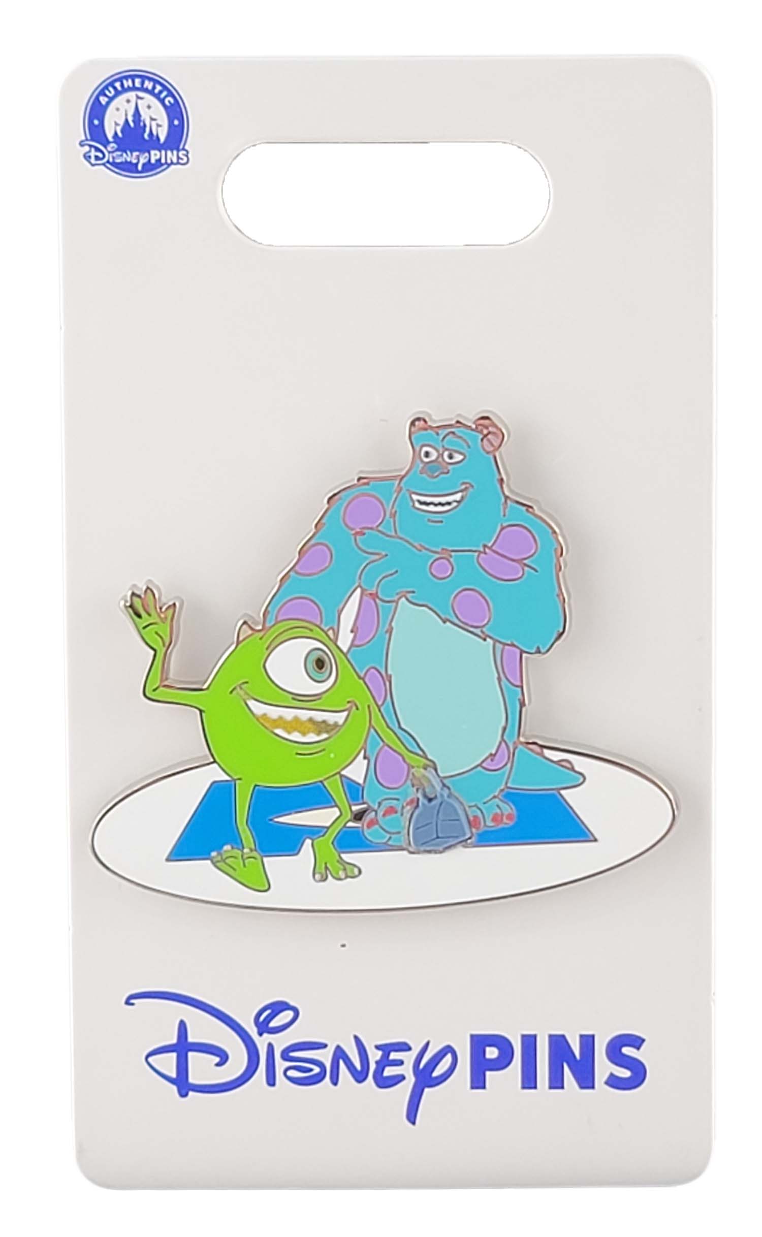 Disney Pin - Monsters Inc - Mike and Sulley - Mike Wazowski and James P. Sullivan