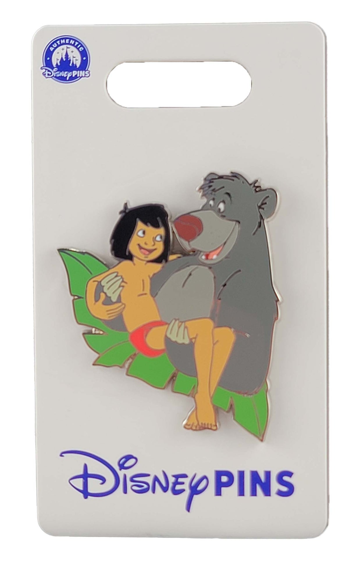 Disney Pin - The Jungle Book - Baloo Carrying Mowgli - front view