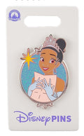 Disney Pin - Princess Glitter Portrait Series - Princess and the Frog - Tiana