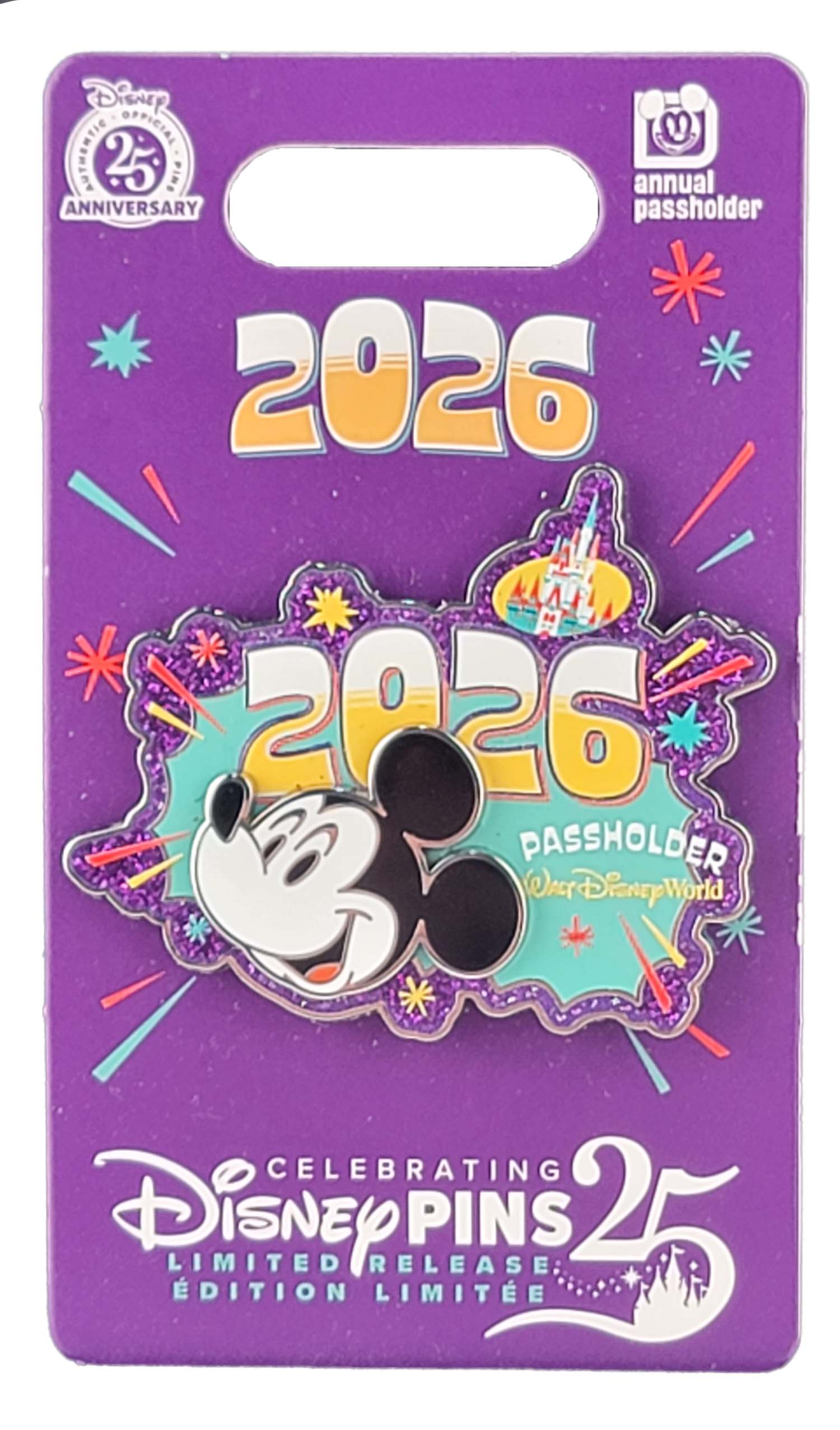 Disney Pin - WDW - Mickey Mouse - Annual Passholder 2026