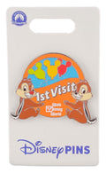 Disney Pin - Walt Disney World - 1st Visit Badge - Chip and Dale
