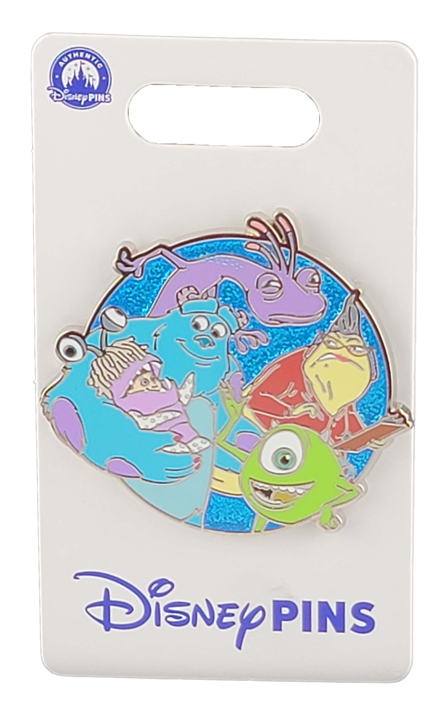 Disney Pin - Monsters, Inc. Character Cluster - Sulley, Mike, Boo, Randall and Roz