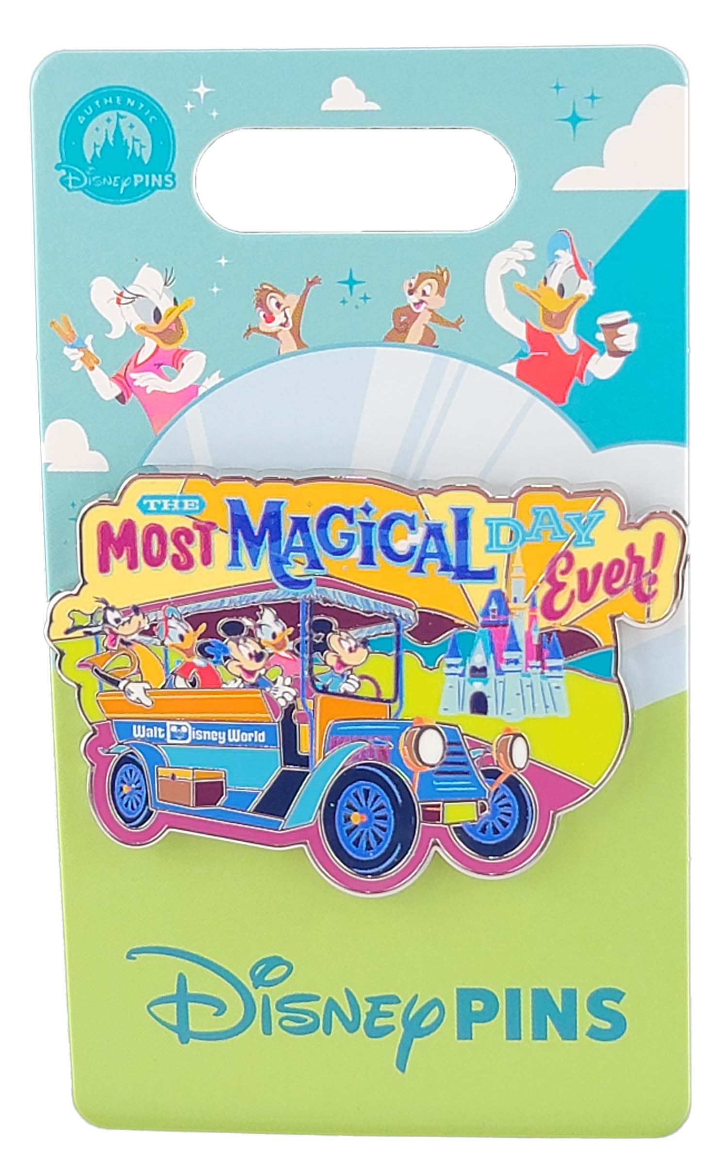 Disney Pin - Walt Disney World - The Most Magical Day Ever - Magic Kingdom