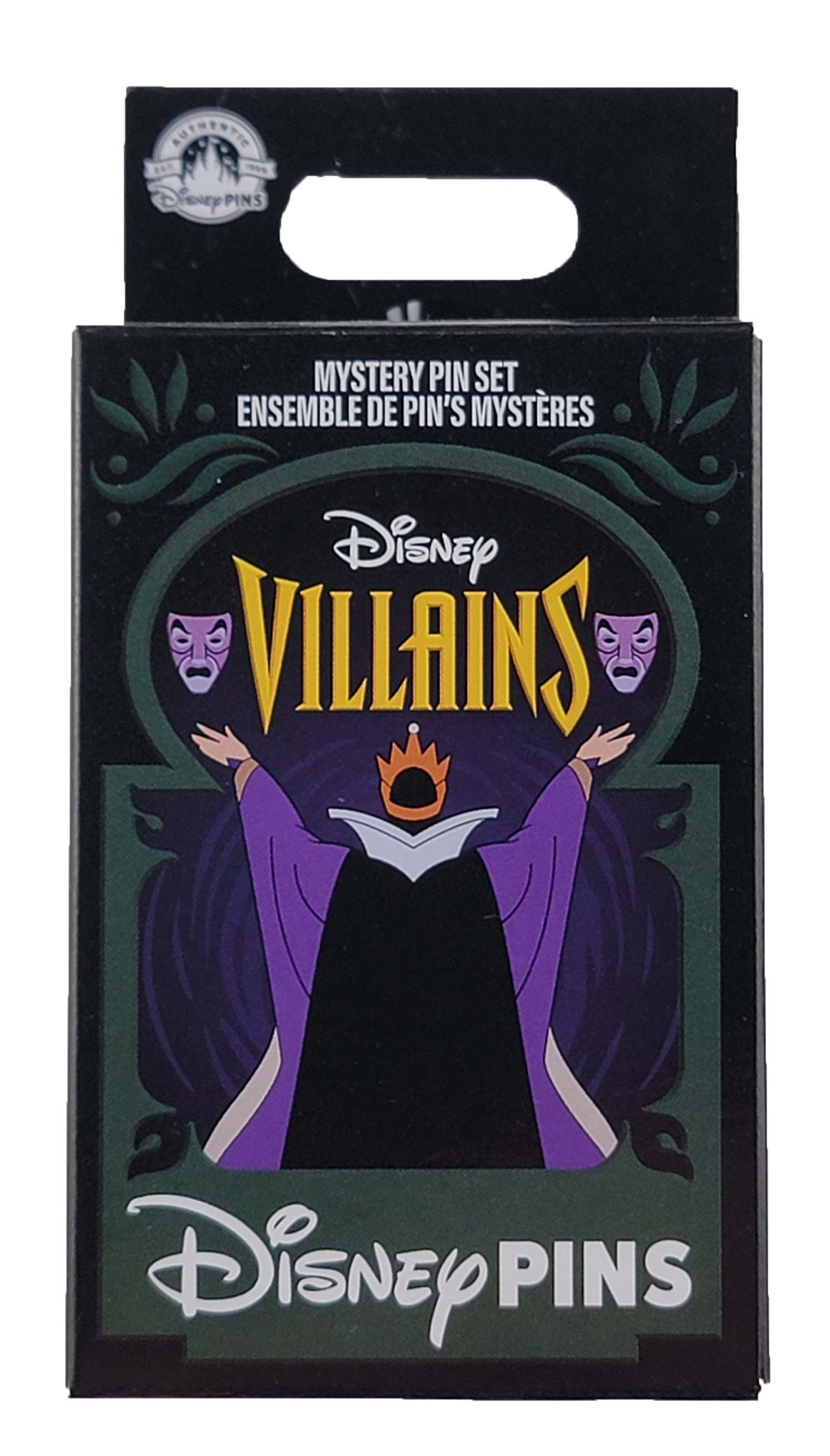 Disney Pin - Villain Portraits Mystery Box - 2 Random Pins - Sealed