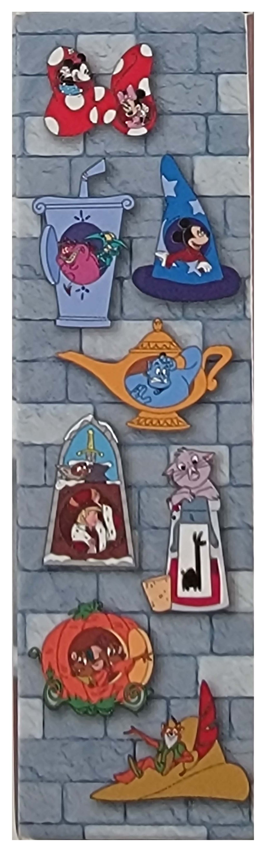 Disney Pin - Imaginative Icons Mystery Box - 2 Random Pins - Sealed - package and series details