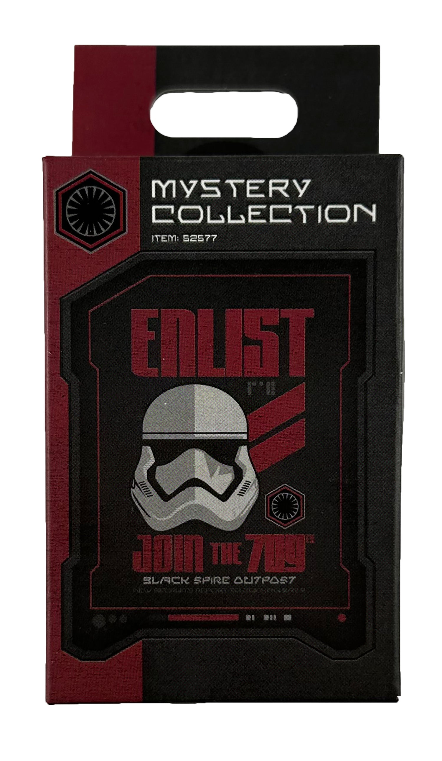 Disney Pin - Star Wars Trooper Helmets Mystery Box - 2 Random Pins - Sealed