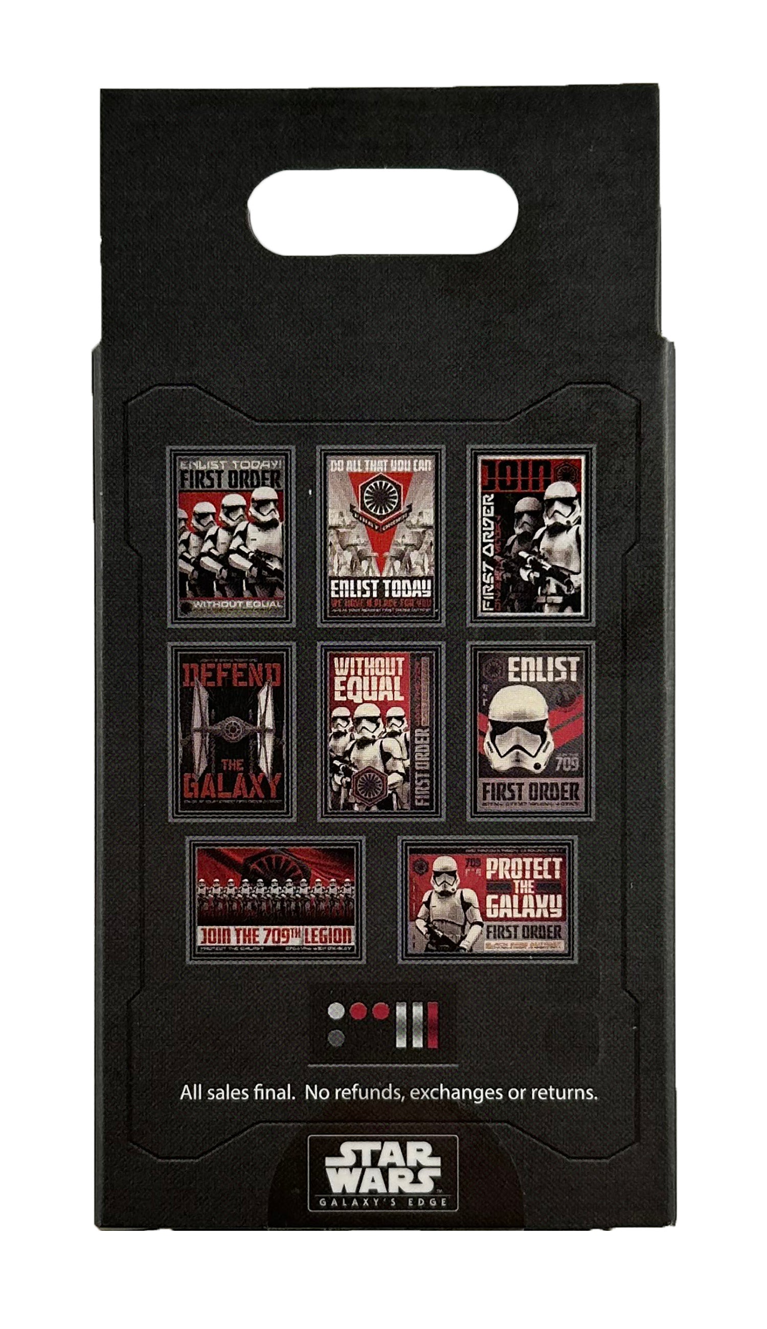 Disney Pin - Star Wars Trooper Helmets Mystery Box - 2 Random Pins - Sealed - package and series details