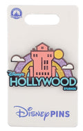 Disney Pin - Hollywood Studios Logo - Tower of Terror with Glitter Rainbow