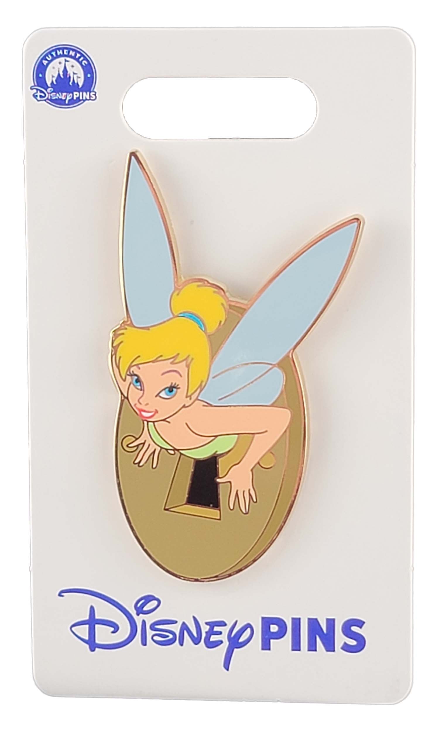 Disney Pin - Peter Pan - Tinker Bell Coming Through a Keyhole