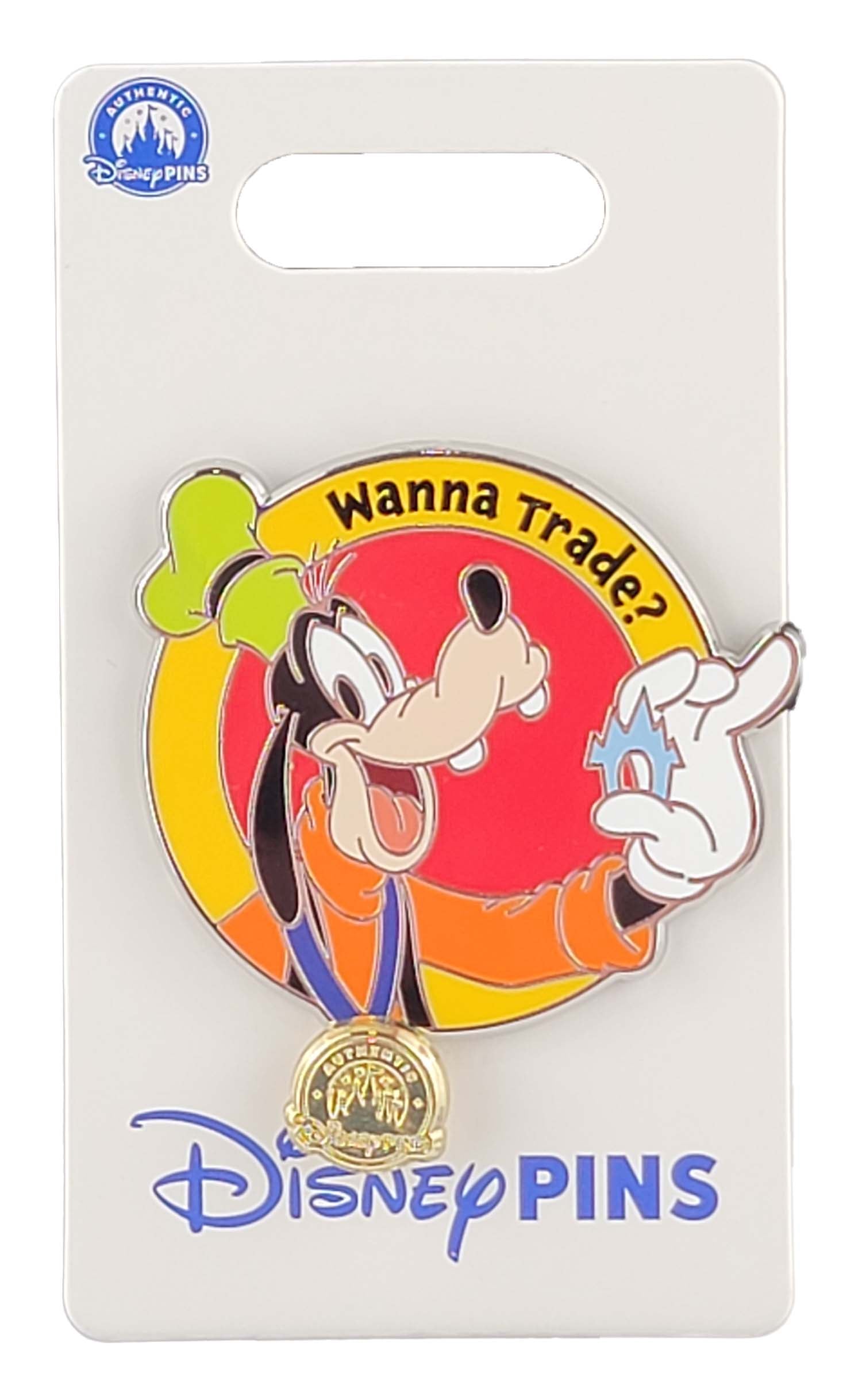 Disney Pin - Wanna Trade Series - Pin Trader Goofy