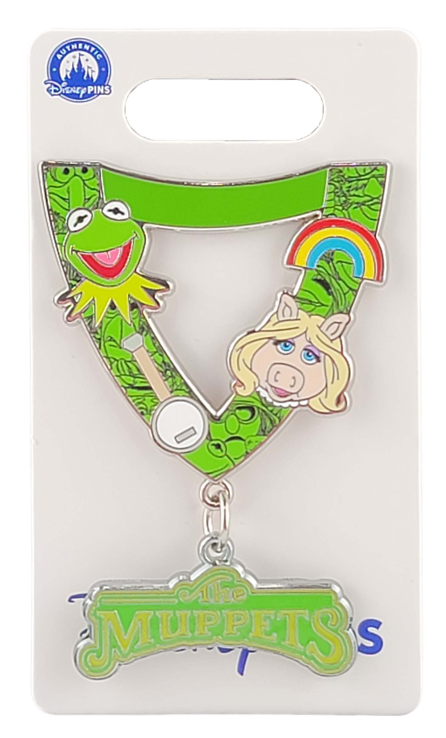 Disney Pin - Pin Trading Lanyard - Dangle Medallion Series - Muppets