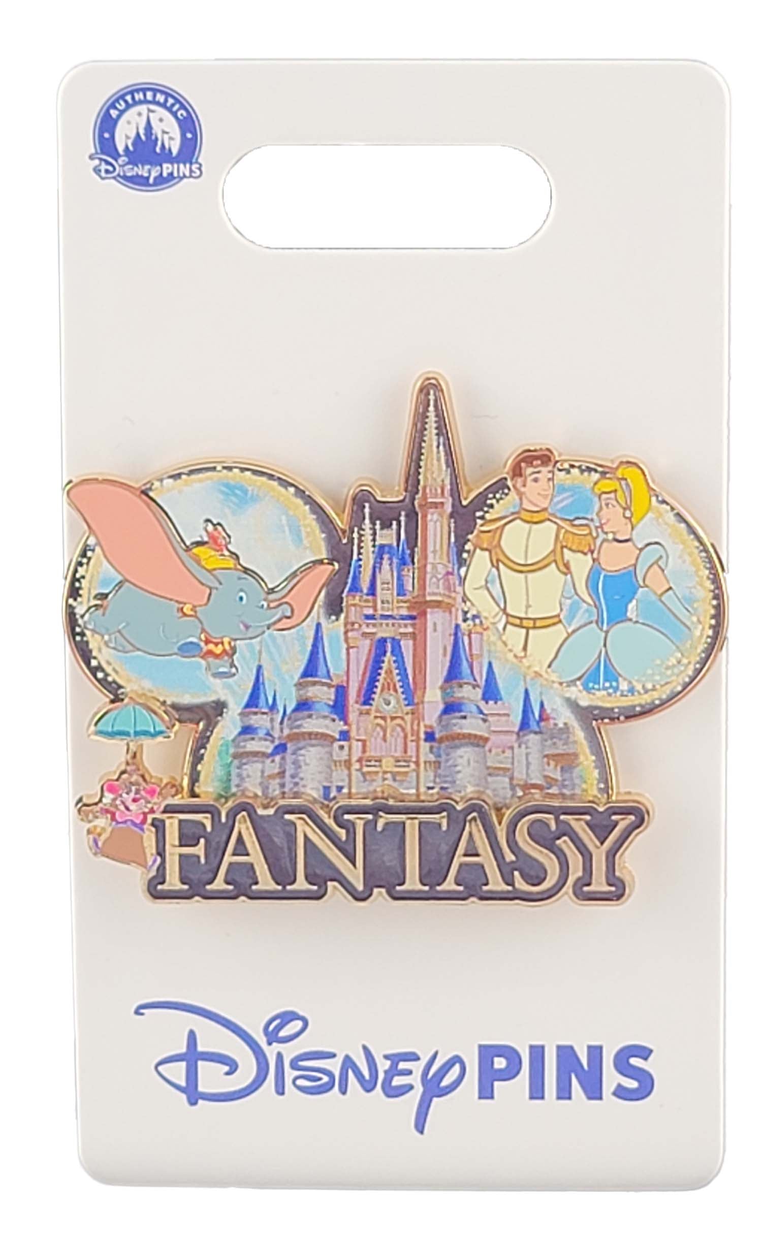 Disney Pin - WDW - Magic Kingdom Attractions - Ear Hat Series - Fantasy