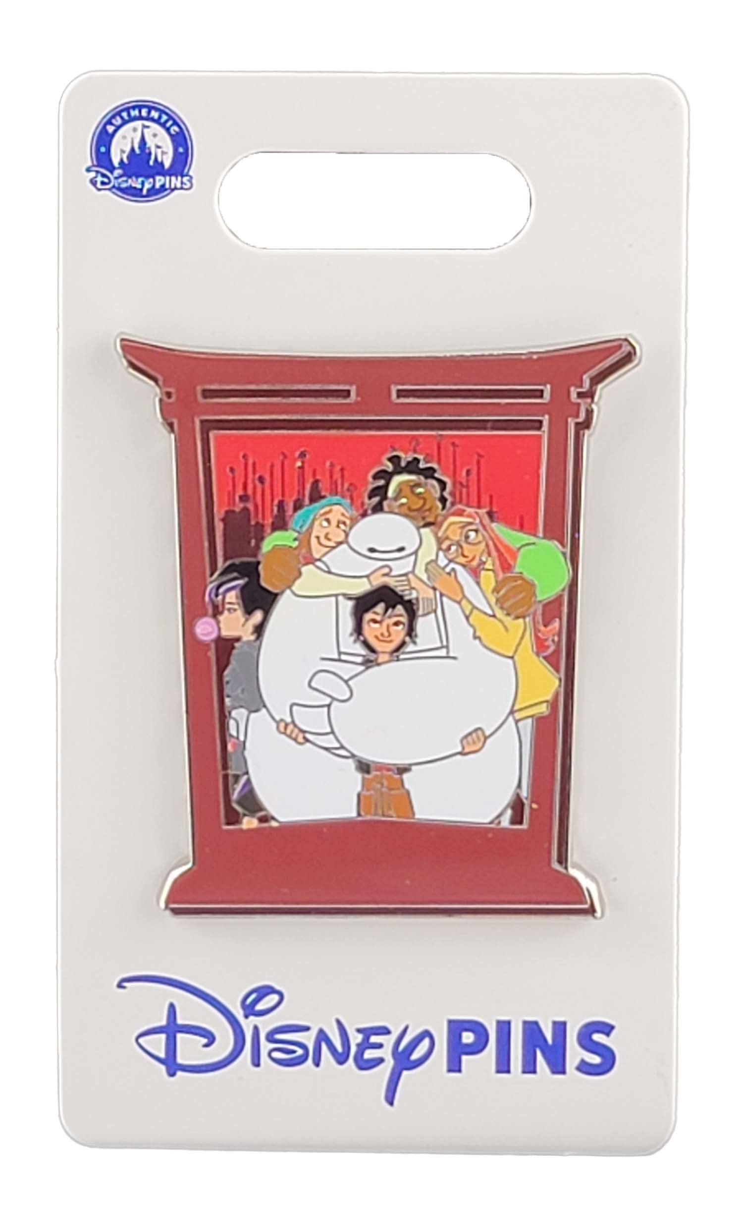 Disney Pin - Big Hero 6 - Baymax and Friends - Group Hug