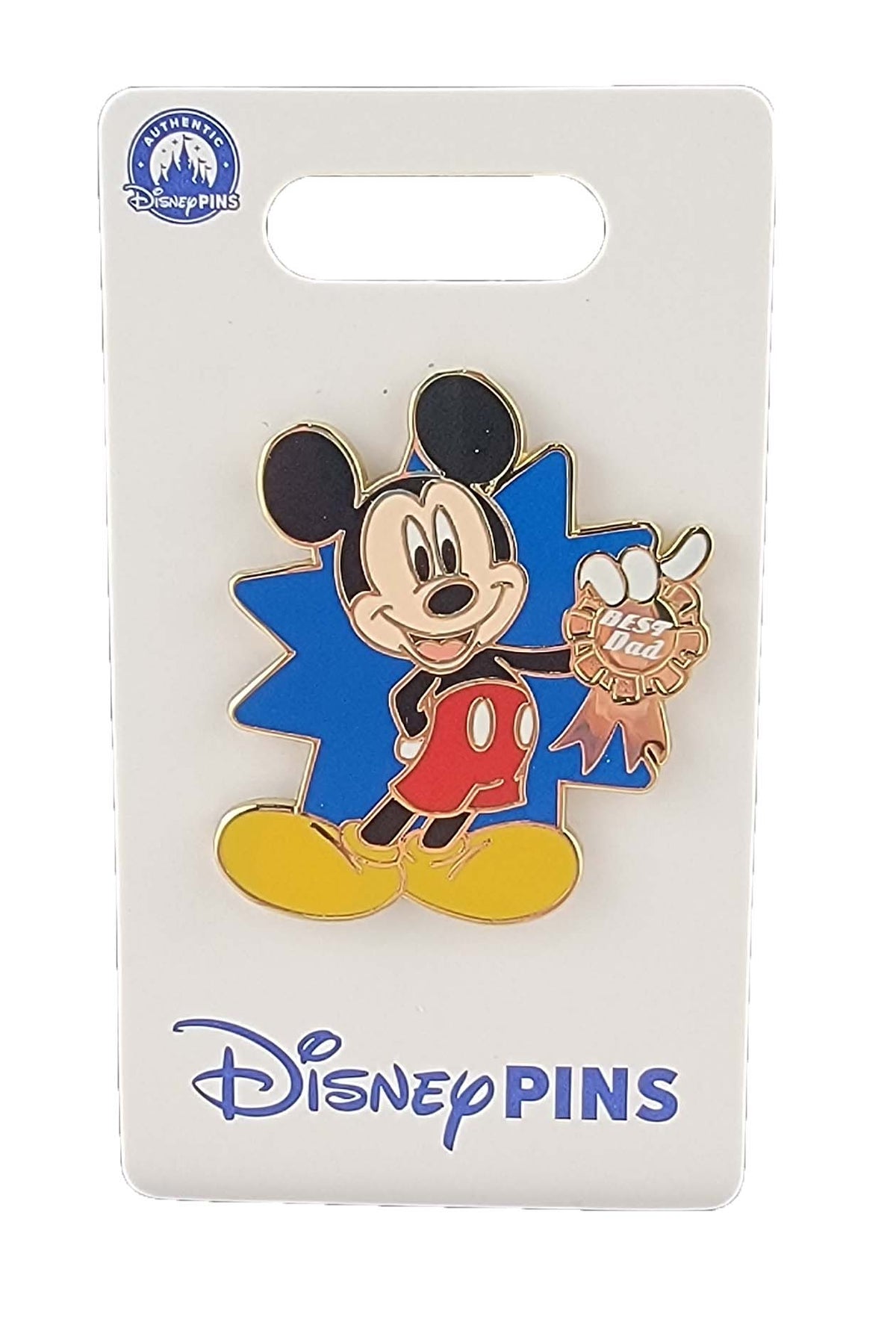Disney Pin - Mickey Mouse - Best Dad Award