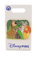 Disney Pin - Lady and the Tramp - Lady, Tramp, Jock, and Trusty