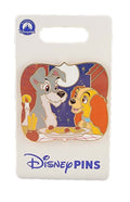 Disney Pin - Lady and the Tramp - Bella Notte - Eating Spaghetti
