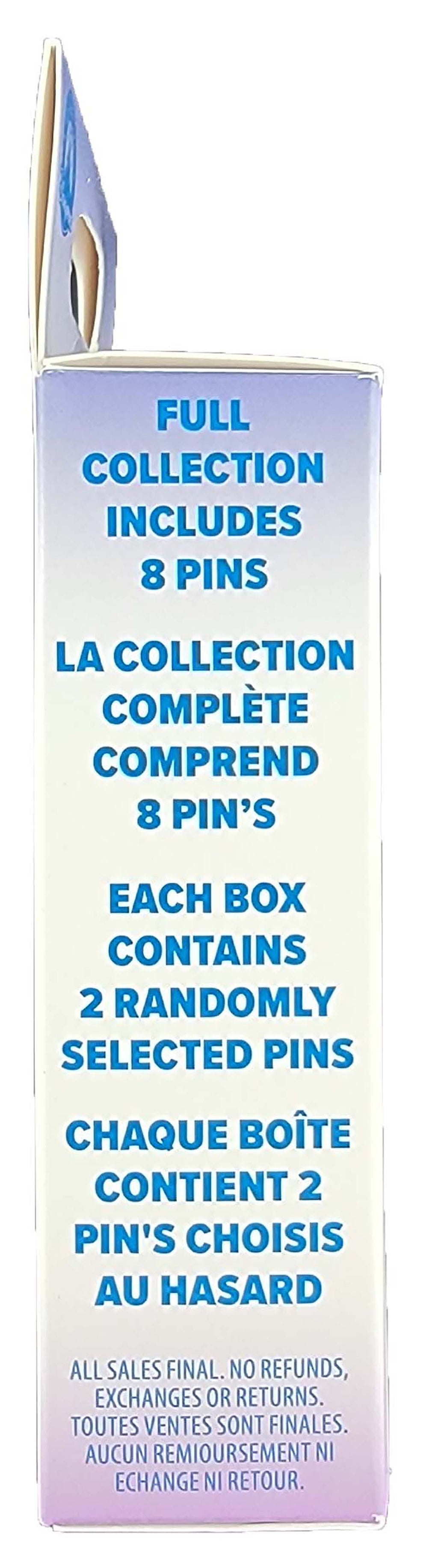 Disney Pin - Mini Mix-Its Series 2 Mystery Box - 2 Pins - Sealed - package and series details