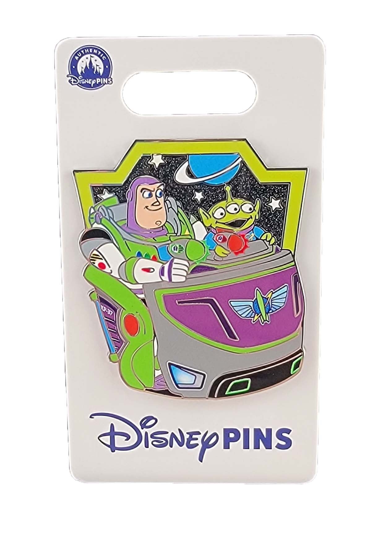 Disney Pin - Space Ranger Spin - Buzz Lightyear and LGM - Ride Vehicle