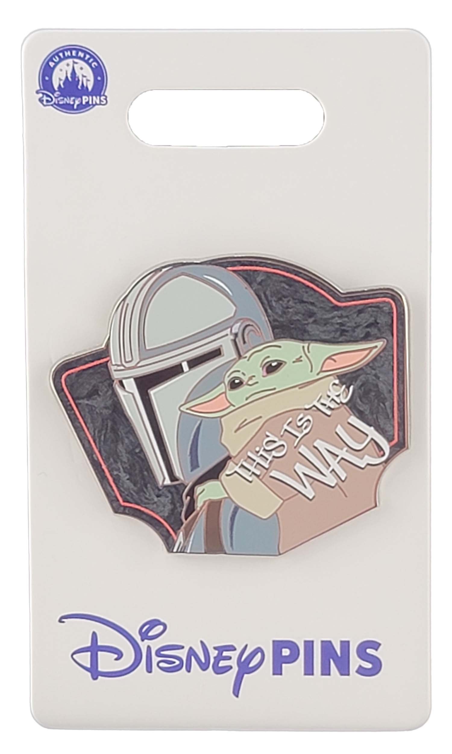 Disney Pin - Din Djarin and Grogu - This is the Way - Star Wars: The Mandalorian and Grogu