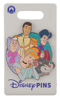Disney Pin - Character Cluster - Cinderella Cast - Cinderella, Prince Charming, Lady
